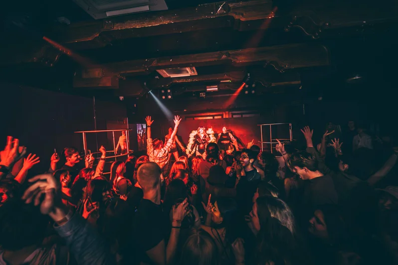 Packed dancefloor at OMG Bristol Club